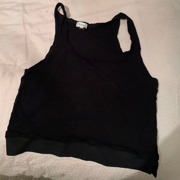 DYNAMITE Cropped Halter Top - Picture 1 of 2